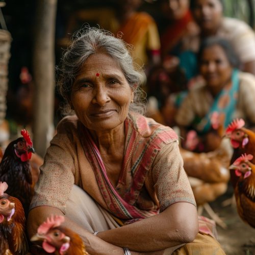 chicken-farm-scene-with-poultry-people