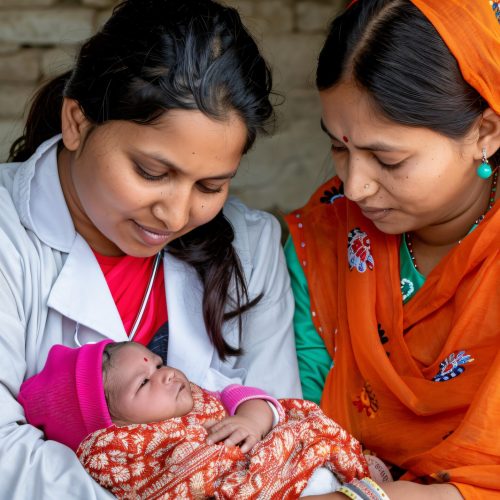 portrait-female-pediatrician-work